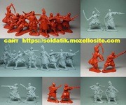 Набор солдатиков Украинские казаки 8шт. фигурки, солдатики, воины