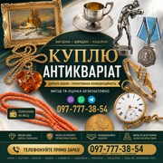 Викуп антикваріату в Харкові: безкоштовна оцінка та виїзд експерта 